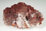 Natural Red Quartz Crystal Cluster - Morocco #199108-1